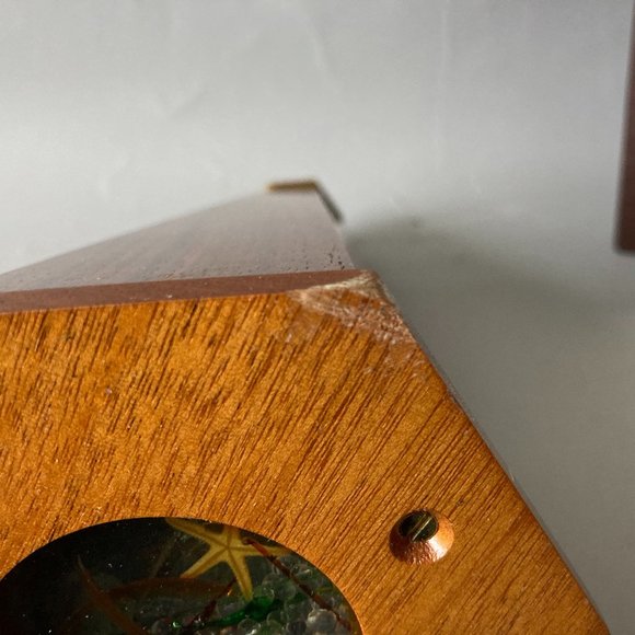 VanCort Wood and Brass Hexagon Kaleidoscope - Picture 11 of 16